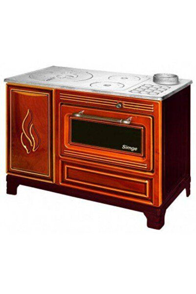 SİMGE Simge Kovalı Kuzine Soba Yaylı Kapak 1. Kalite Odun Sobası Kömür Sobası Fırınlı Soba
