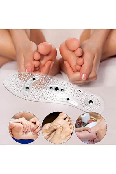 Bundeba Tam Boy Şeffaf Manyetik Ayak Tabanlığı