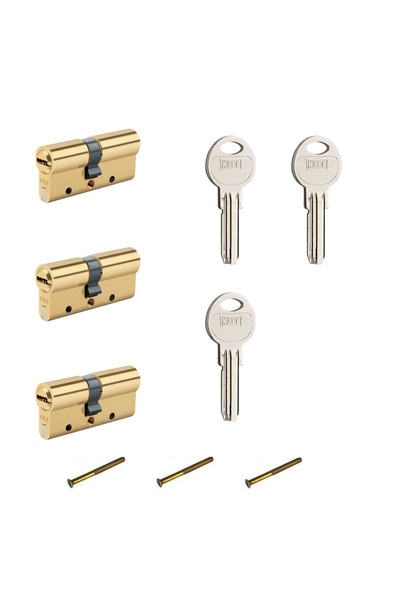 Kale Kilit Kale 364 S.silindir 68mm.üç.pas Sistem-sarı-bliste