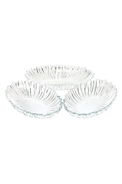 Paşabahçe Aurora 3'lü Servis Tabağı - 15 Cm