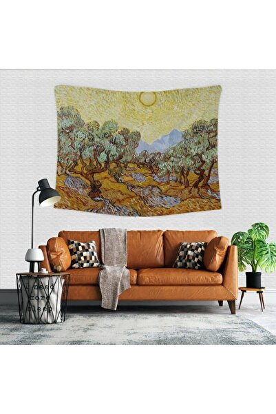 PASAJ HOME Van Gogh Olive Trees Duvar Örtüsü