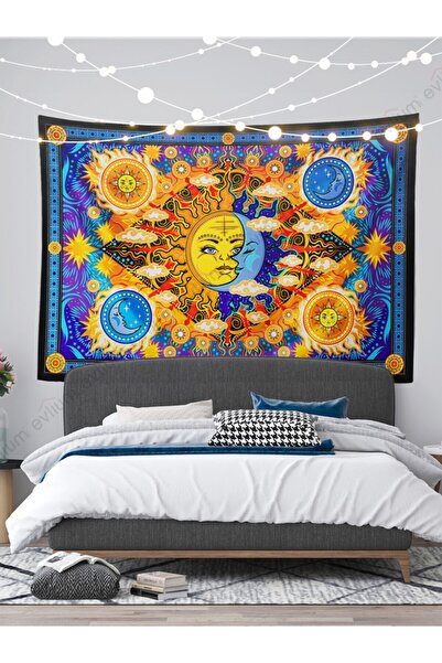 PASAJ HOME Rug Sun Moon Duvar Örtüsü