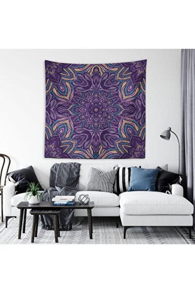 PASAJ HOME Dream Mandala Duvar Örtüsü 150x150 Cm