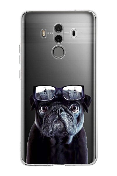 PrintiFy 1mm Slim Fit Dog 3 050F Printed Transparent Case Compatible with Hua...