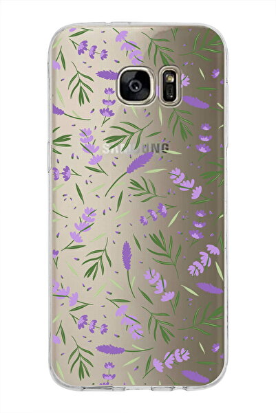 PrintiFy حافظة شفافة مطبوعة مقاس 1 ملم بألوان مائية 3 متوافقة مع هاتف Samsung...