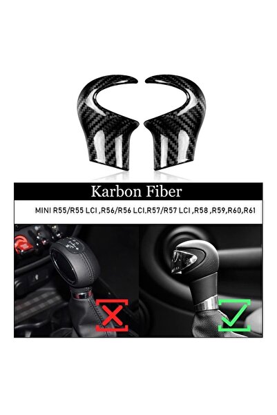 RoseTR Mini Cooper R55 R56 R60 - Automatic Gear Shift, Carbon Cover