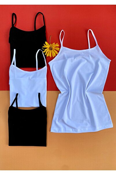 VicTroy Βαμβακερό εύκαμπτο εσώρουχο 6 σε ασπρόμαυρο σχοινί