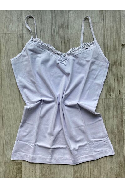 VicTroy 5 Pieces Set: White, Claret Red, Plum, Dark Blue and Black Color Lace Bow Tank Top and Panties