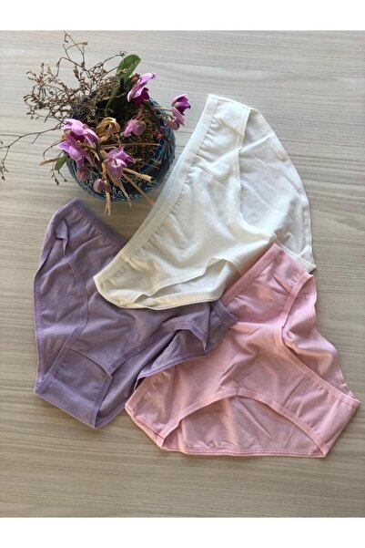 VicTroy 12 bucăți de slip colorat din bumbac pentru femei