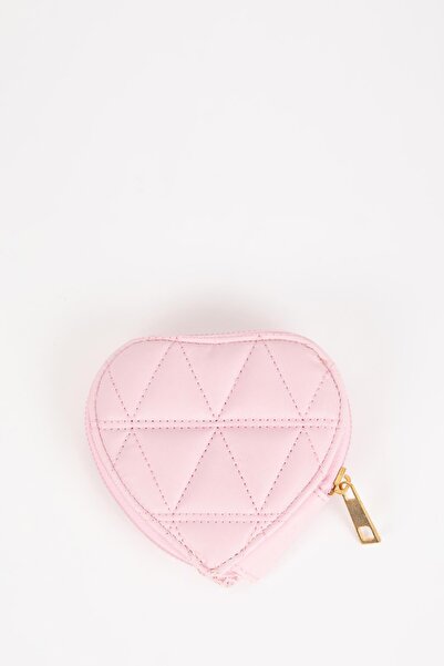 DeFacto Women's Heart Shaped Coin Purse C7540Axns