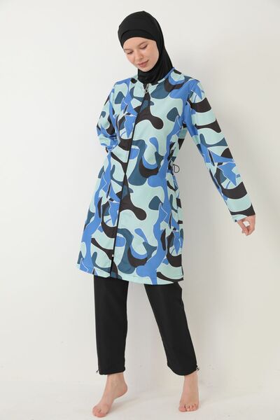 medipek Plně zakryté padákové plavky hidžáb