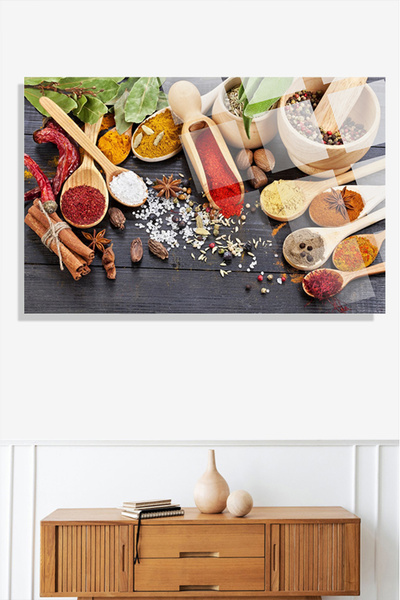 TAULART Tablă din sticlă temperată de înaltă definiție, de lux, de 4 mm, pent...