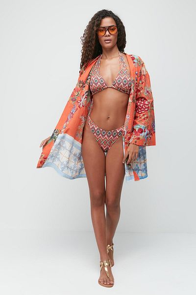 C&City Oranges Triangel-Bikini-Set Modell 3274