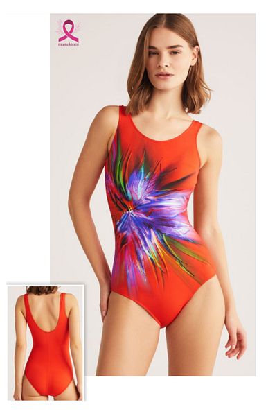 Kom Women's Patterned Swimsuit