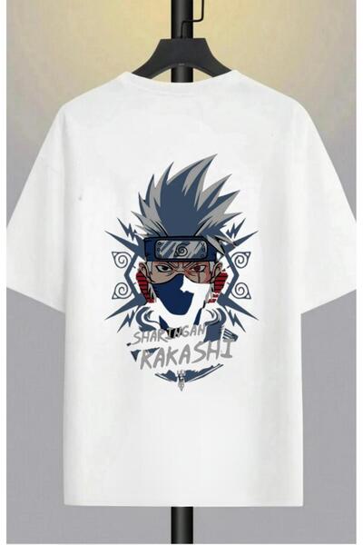 Massgai Unisex anime Štampano Oversize kroj Pamuk T-shirt - kratki rukav