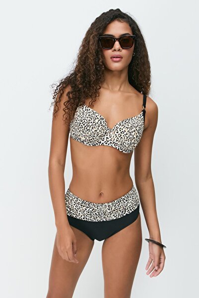 C&City Leopárd mintás borított bikini szett - 3288