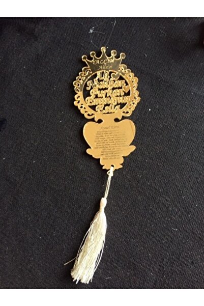 GÜVEN Pleksi Otomobil Dikiz Aynası Süsü Ayetel Kürsi Yazılı