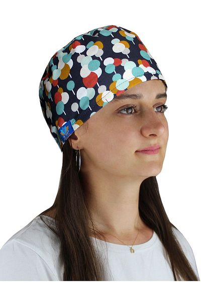 DrMia Jersey Doctor Nurse Hospital Medical Surgical Bonnet Balloon Patterned