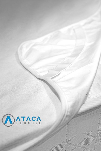 ATACA TEKSTİL White Cotton, Liquid Waterproof Mattresses - Corner Elastic, Pad Mattress Protector