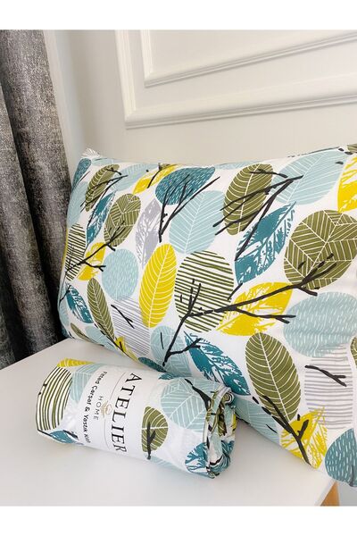 Atelier Home Ranforce Double Elastic Sheet Set + 2 Pillowcases
