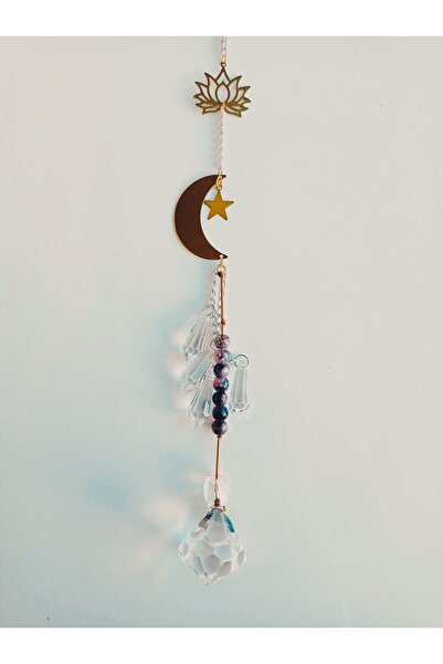 PİRAMİGO Feng Shui Suncatcher Lotus Ayyıldız Temalı Şaman
