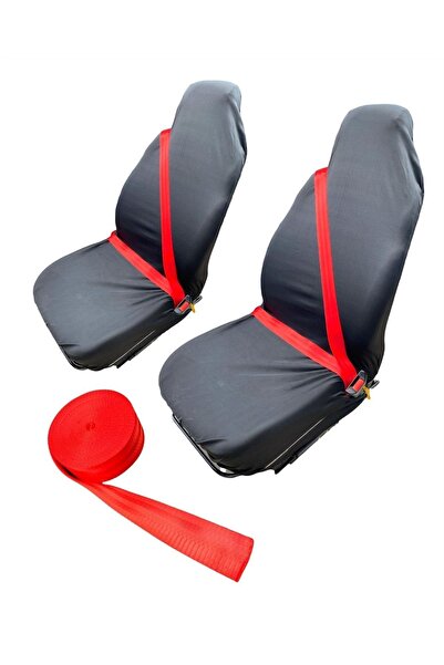 E.K.Tuning Renkli Emniyet Kemeri 15 Metre Kırmızı