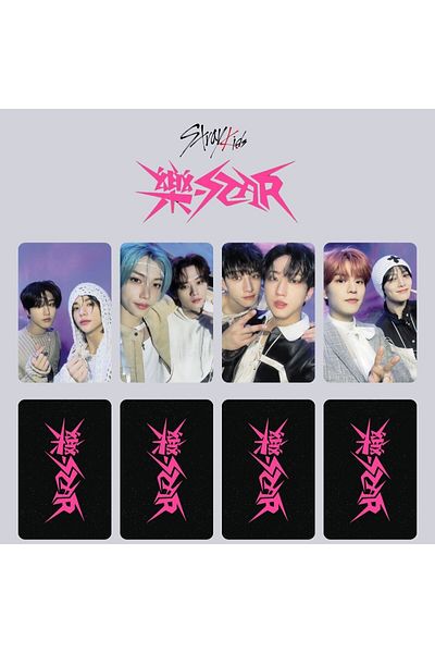 Kpop Dünyasi STRAY KIDS '' Rock Star'' Unit Photocards