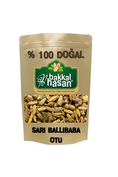 Bakkal Hasan 250 gr Yellow Ballibaba Herb - Bakkal Hasan