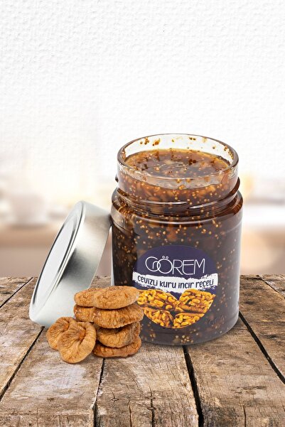 Görem Zeytin Ev yapımı Cevizli Kuru İncir Reçeli 370 gr.