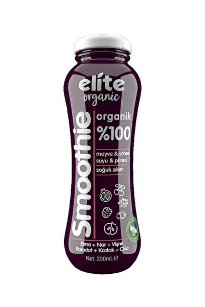 Elite Organik Mor Smoothie 200 ml