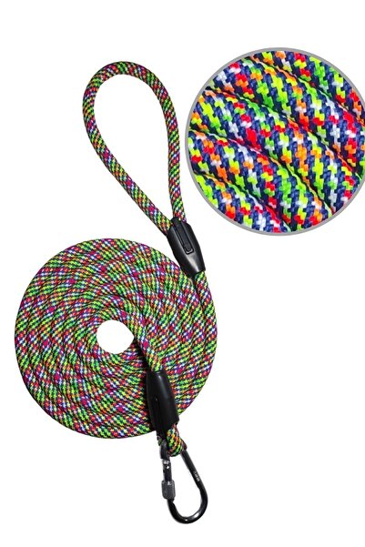 Cocopet Köpek Gezdirme Kayışı Sevk Halatı Rainbow 50 Kg Tasma Halatı Kedi Köp...