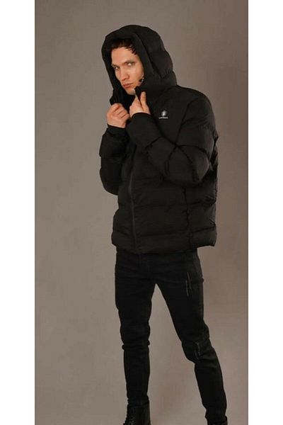 lumberjack Nolan Coat Ανδρικό Μαύρο Παλτό