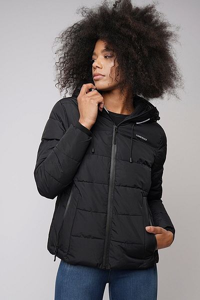 lumberjack 2w W-sn31 Apreski Coat 2pr Women's Black Short Coat (coat)