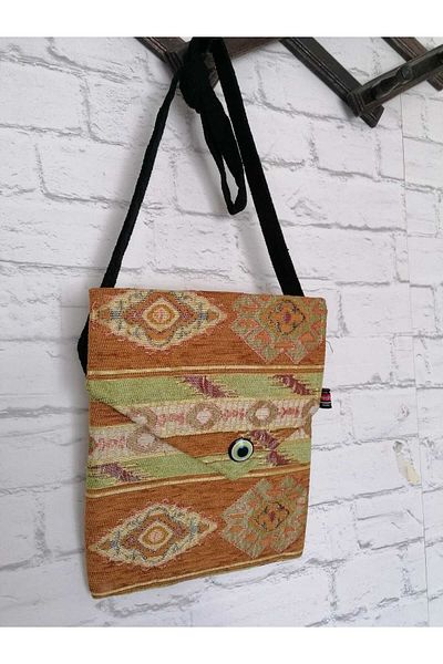 anne moda ankara Τσάντα Kilim Messenger - Μεσαίο Μέγεθος