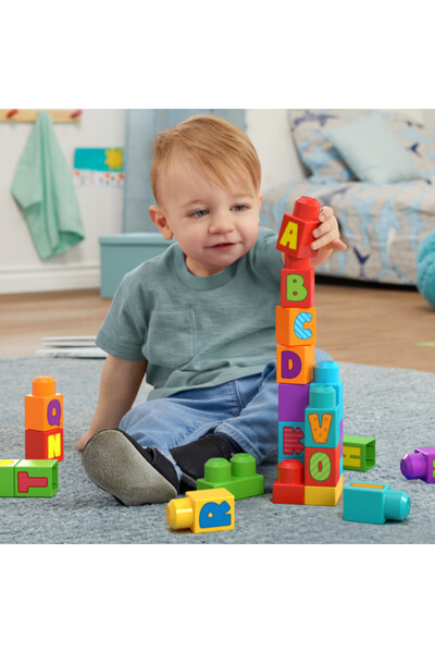 MEGA Alphabet HRR60 Model Block Bag