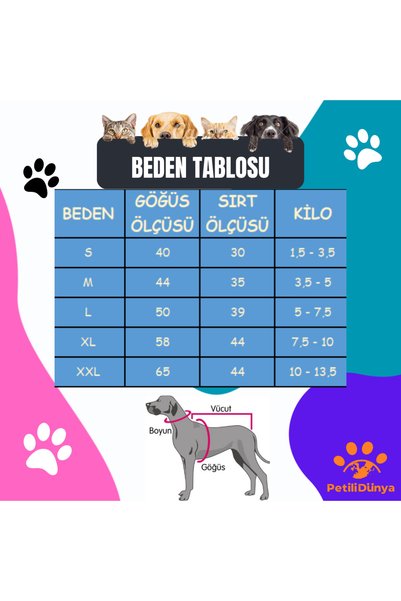 PetiliDünya Gufi atlet Köpek atlet köpek kedi kıyafeti atlet