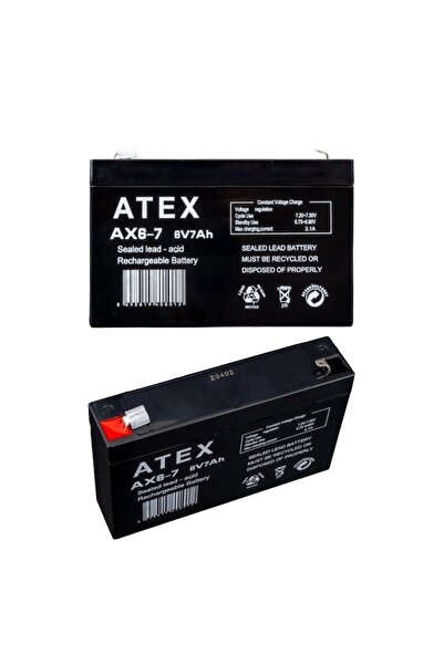 Bvs Elektronik 6 Volt AküÇocuk Oyuncak Araba Aküsü(Pili, Bataryası) 6 Volt 7 ...