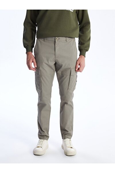 LC Waikiki Dar Kalıp Gabardin Erkek Chino Pantolon