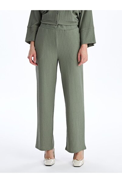 LC Waikiki Wide Leg and Elastic Waist Women's Trousers