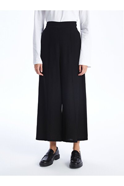 LC Waikiki Wide Leg and Elastic Waist Women's Trousers