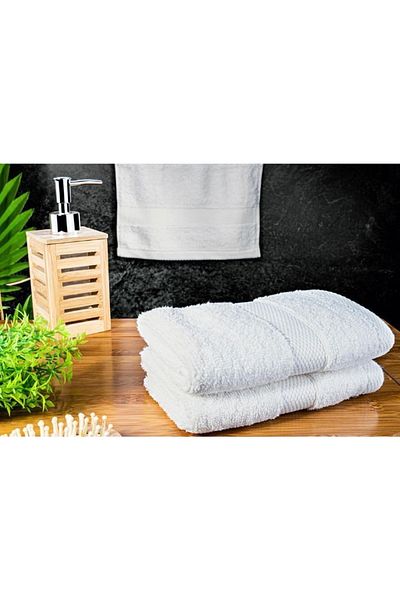 Bambum Home Bambum Cindy - 3-Piece Microcotton Hand Towel Ecru 30x50cm