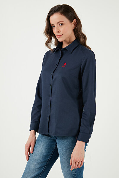 U.S. Polo Assn. U.S. Polo Pamuklu Slim Fit Gömlek  GÖMLEK G082GL0041672158