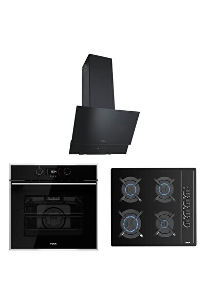 Teka Siyah Ankastre Set (HLB 840 SS BK -GBC 64002- ATV 60)