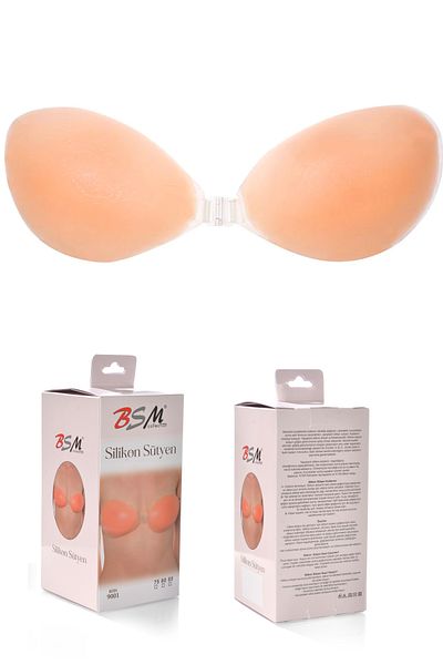 BSM High Quality Women's Silicone Bra - Front Clip