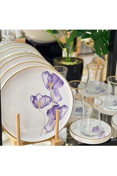 ariana sytle 18 Piece Avangart Tea Cake Set