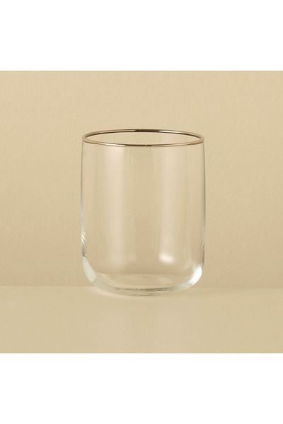 Bella Maison Premium Glass 6 Pack Silver (270 Cc)