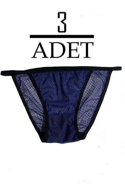 FOREVER MORE Set de chiloți din 3 piese Lacy