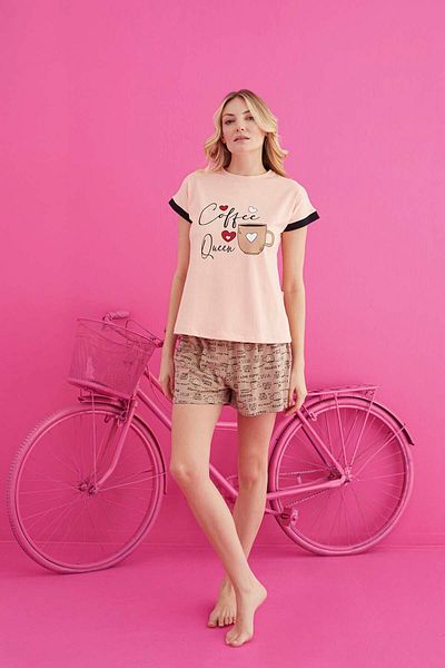 ELİTOL Cotton and Lycra Shorts Set