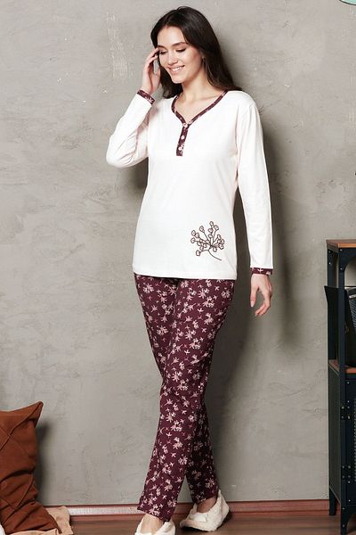 Bella Linda Set de pijamale din bumbac pentru femei