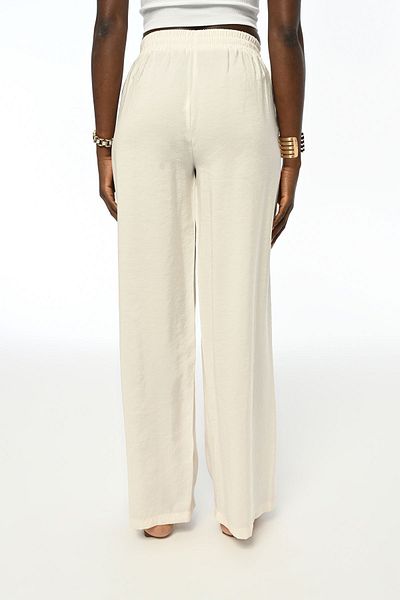 Orfeo Negro Women's - Comfortable Molded Wide Leg Trousers with Elastic Waist